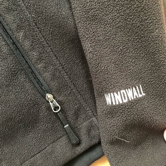North face fleece wind wall jacket - Picture 6 of 7